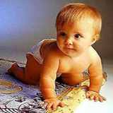 baby crawling